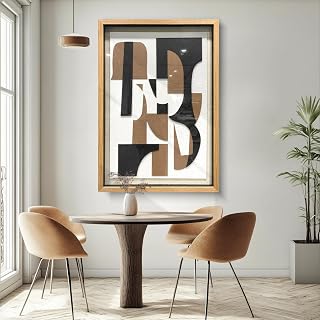 Modern minimalist 3D relief sandstone hand drawn decorative painting suitable for living rooms and studio walls, simple yet stylish 31.5"x47.2"
