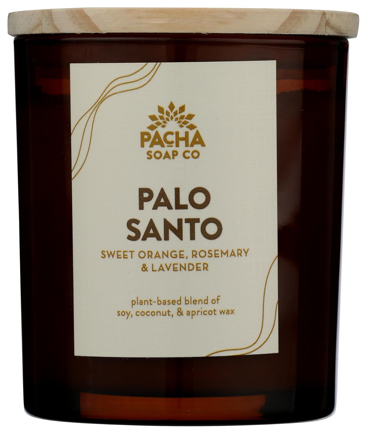 PACHA SOAP Palo Santo Signature Candle, 7 OZ