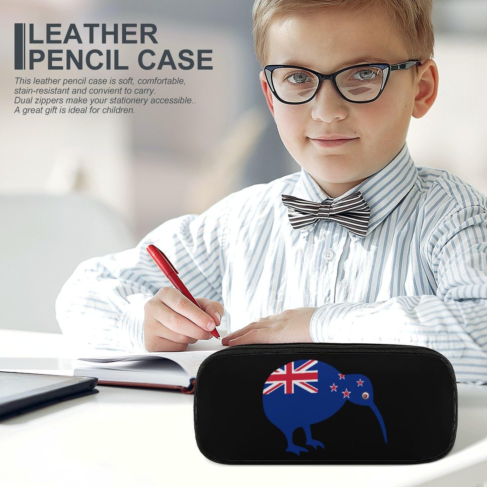 Amazon | ニュージーランド国旗キウイ かわいいペンケース ポータブル