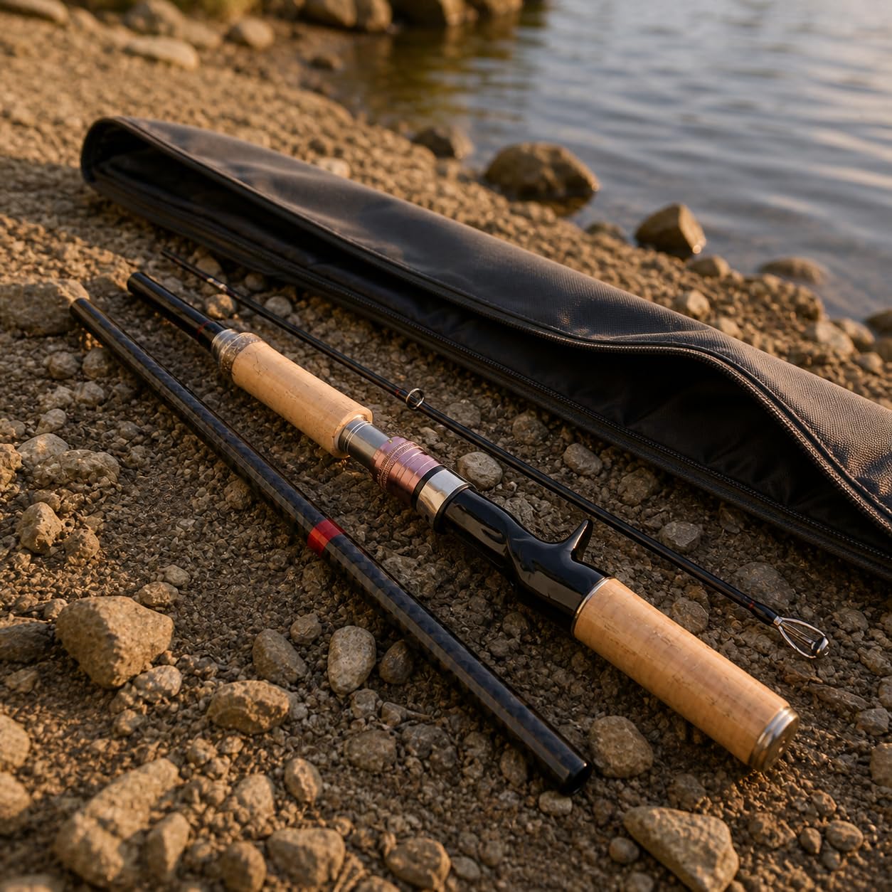 Canna da Pesca per Artificiali | Costruzione in composito, Canna per artificiali, Pesca in acqua dolce, Per pescatori in