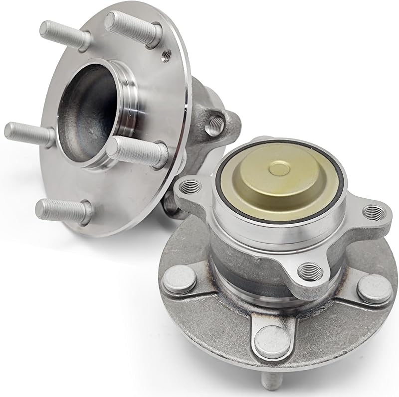 Par de cubos de roda traseiros 512570 KNOLET para Honda Civic e Insight – 2 unidades