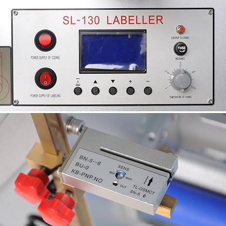 Liquor Semi Automatic Round Bottle Labeling Machine Label Applicator 110V