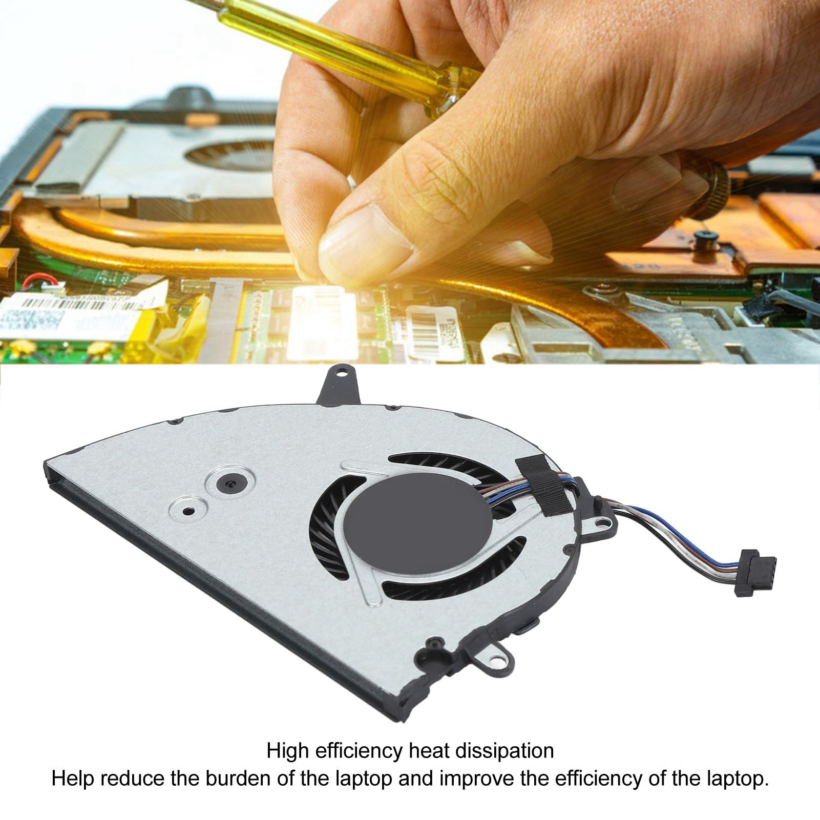 Ventola Di Raffreddamento Della CPU Per Laptop HP Pavilion 15-CS - Foto 3