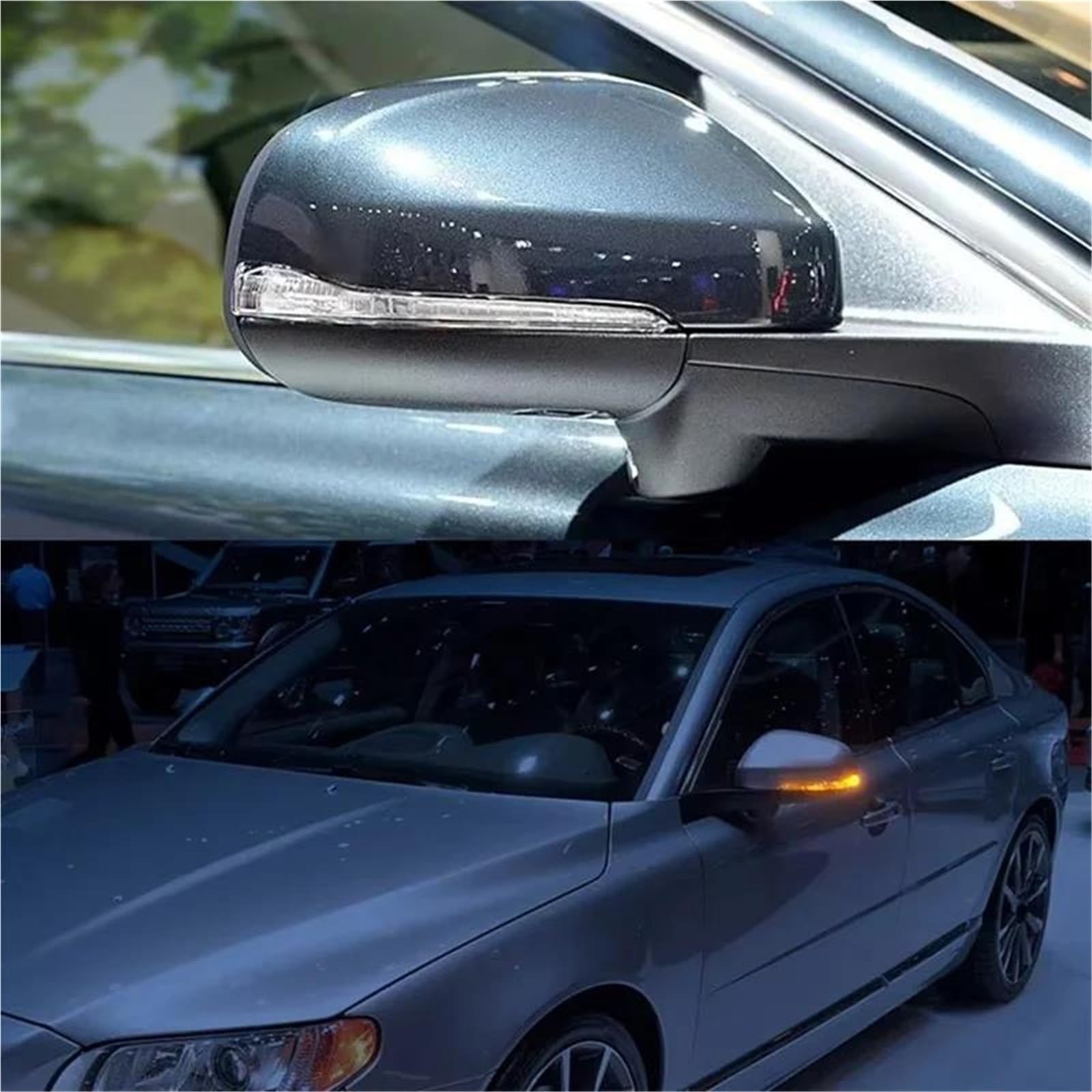 Para Volvo Para S80 S60L 2012-2016 Luz De Espejo De Señal De Giro