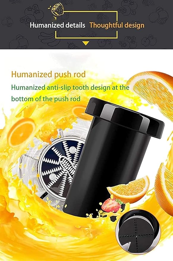 Extractor de Jugos Boca Ancha 3" con 2 Velocidades y Función Pulso, Acero Inoxidable miniatura 5