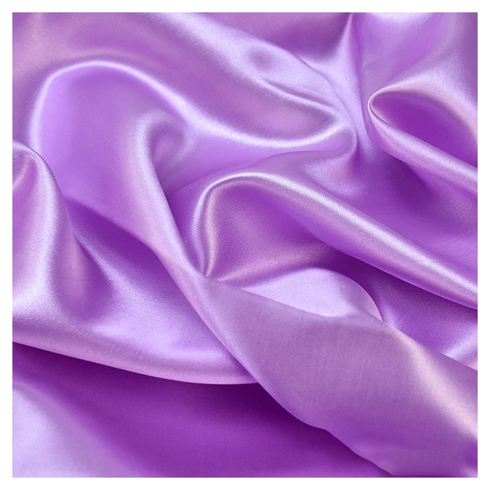 Tissu satiné de soie bleu menthe 150 cm pour lingerie et vêtement de nuit