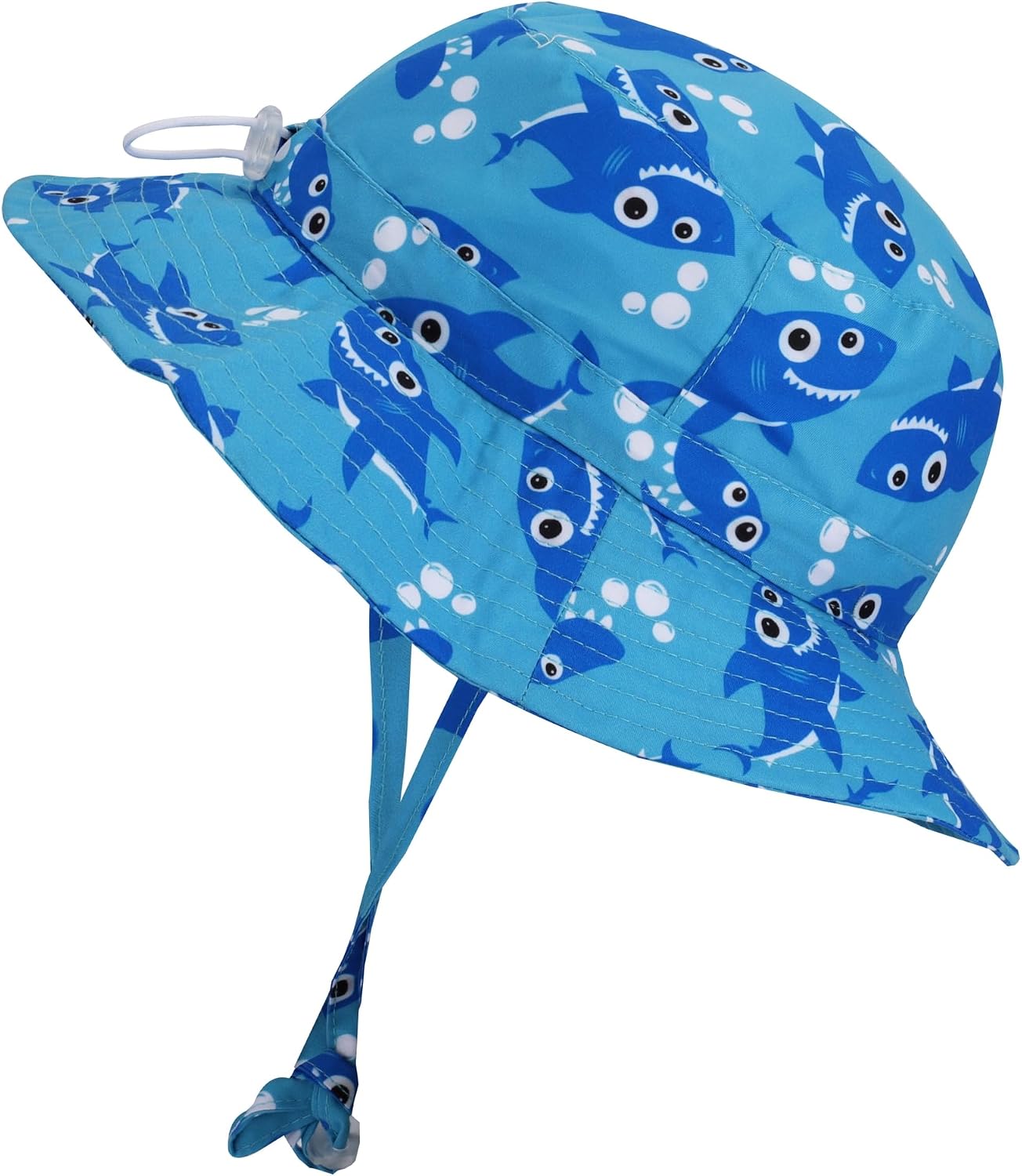 Baby Sun Hat Toddler Boys Girls Bucket Hat Kids Summer Beach Hats Outdoor Adjustable Wide Brim Fishing Safari Hat 2-10 Years