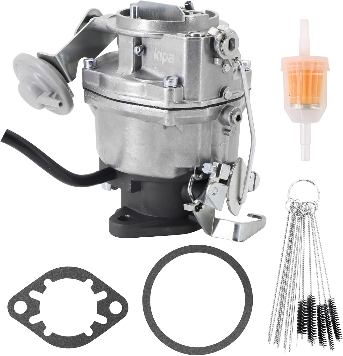 KIPA Carburetor Replace For Rochester BV chevy truck 230ci 250ci 6-cylinder Engines 7016322 7023011 with Gasket