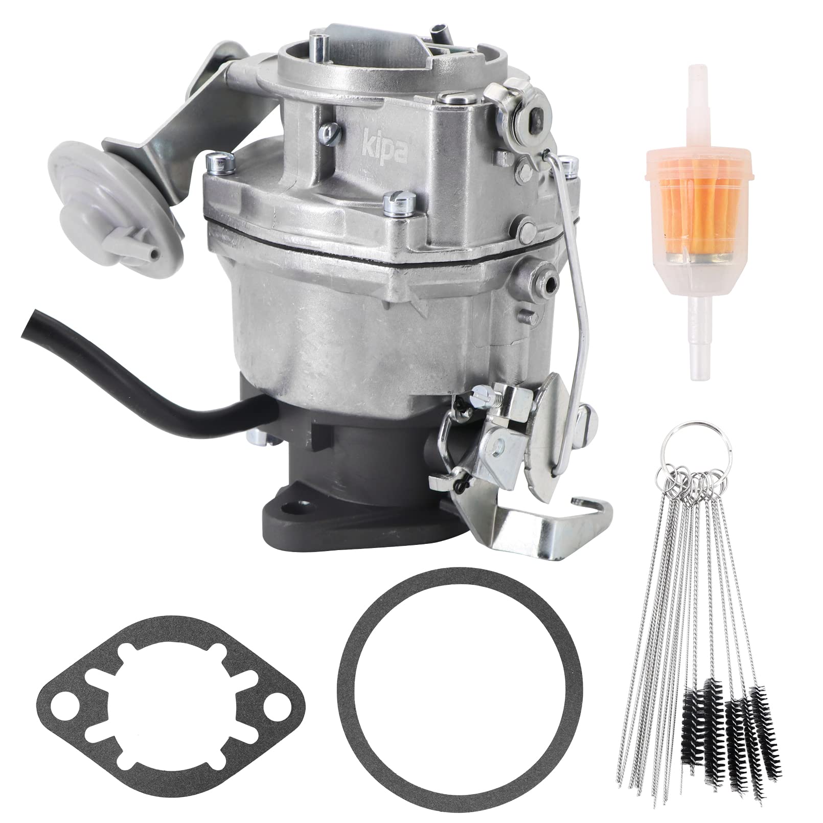 KIPA Carburetor Replace For Rochester BV chevy truck 230ci 250ci 6-cylinder Engines 7016322 7023011 with Gasket