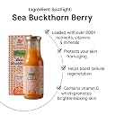 Niraam Pure Himalayan Sea Buckthorn Pulp- 200ml | 100% Organic & Natural Source of Omega 3,6,7,9 and Antioxidants | Cold-Pressed | For Skin, Eye and Gut Health | Anti-Inflammatory Overall Wellness Juice | No Added Sugar gallery image