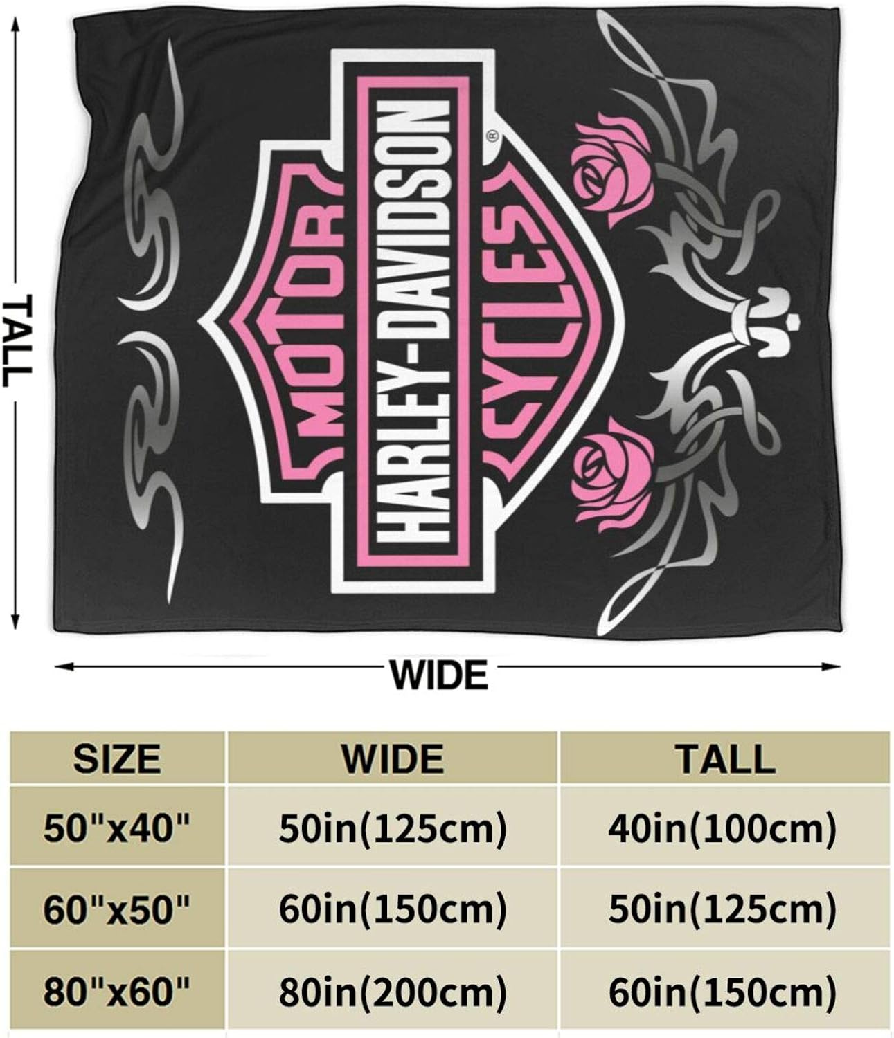 Buy Harley Davidson Ultra Soft Micro Fleece Blanket Buy Harley Davidson Ultra Soft Micro Fleece Blanket