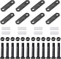 Vista 9 de Kit de grilletes de eje de remolque Racewill: grilletes de remolque con tornillos de grillete de remolque, correas de grillete de remolque de 2-5/8