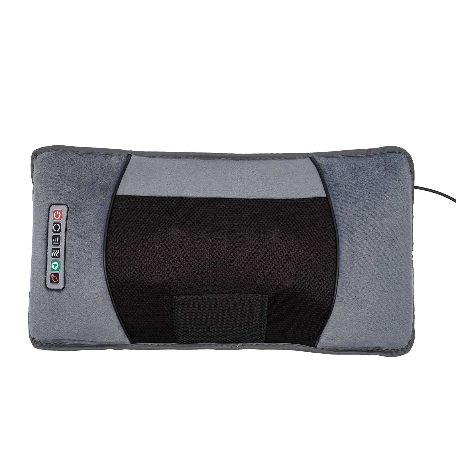 Esterilla de masaje eléctrica Shiatsu con función de calor, cojín de masaje para espalda y cuello, 9 modos, para silla, sofá y cama