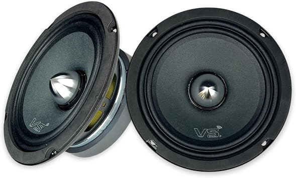 MENACE AUDIO 6.5" Midrange Speaker with Silver Bullet - Pair