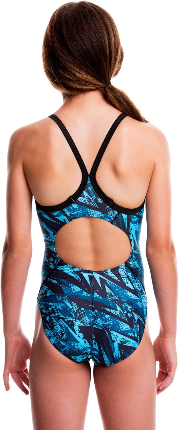 Flow Funky Girls Swimsuits - One Piece Swimming Suits for Practice and Competition in Size 23 to 32 - Image 4