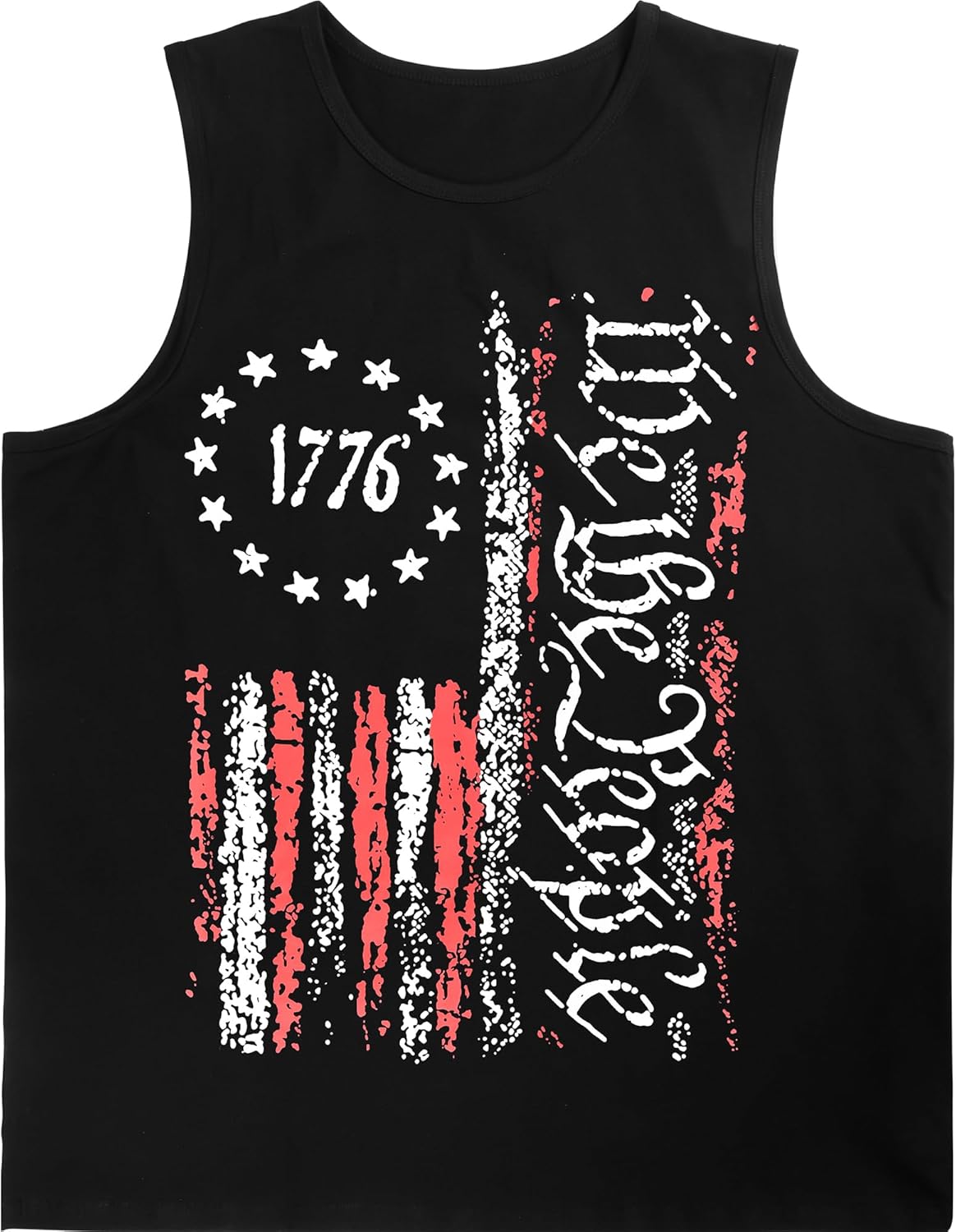 Mens American Flag Tank Tops 4th of July Shirt for Mens USA Flag Clothes 1776 Sleeveless Shirts Patriotic Tee Tops - Image 6