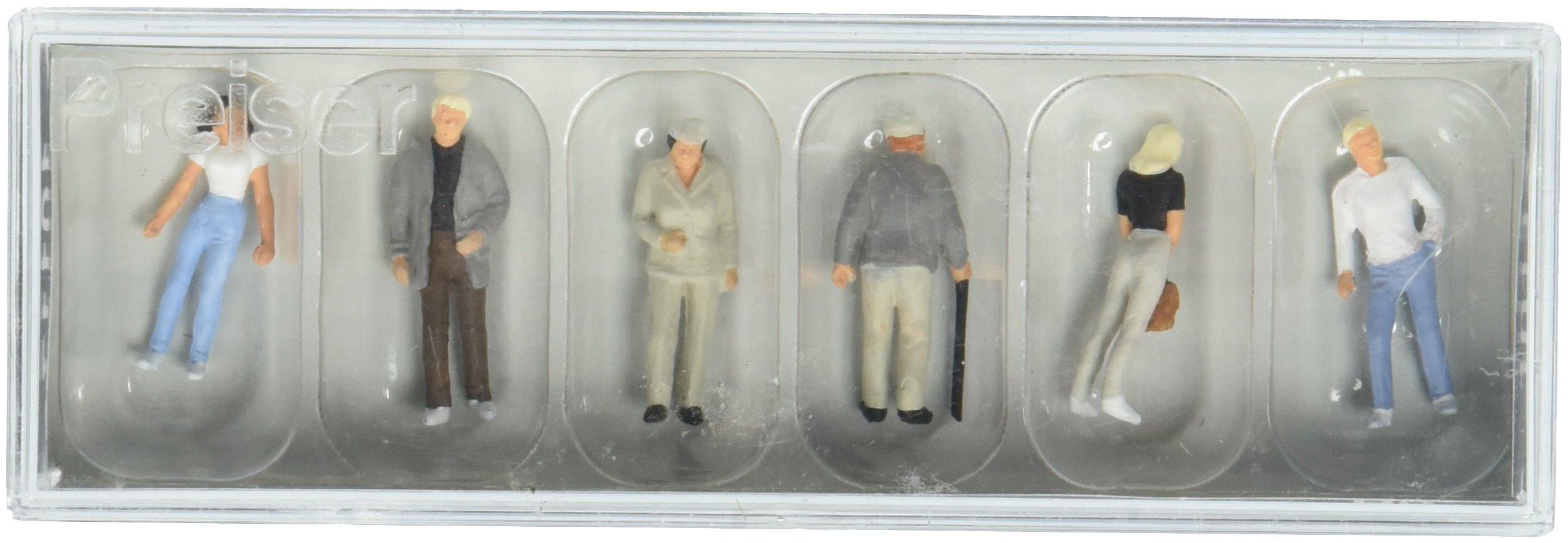 Preiser 10117 Pedestrians Standing HO Model Figure