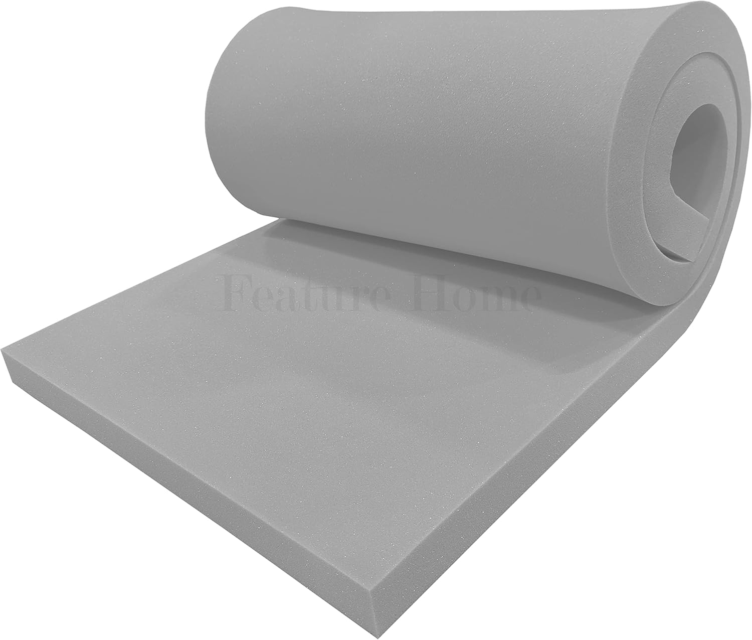80" x 20" (200 x 50 cm) Firm Grey Upholstery Foam Sheet SELECT