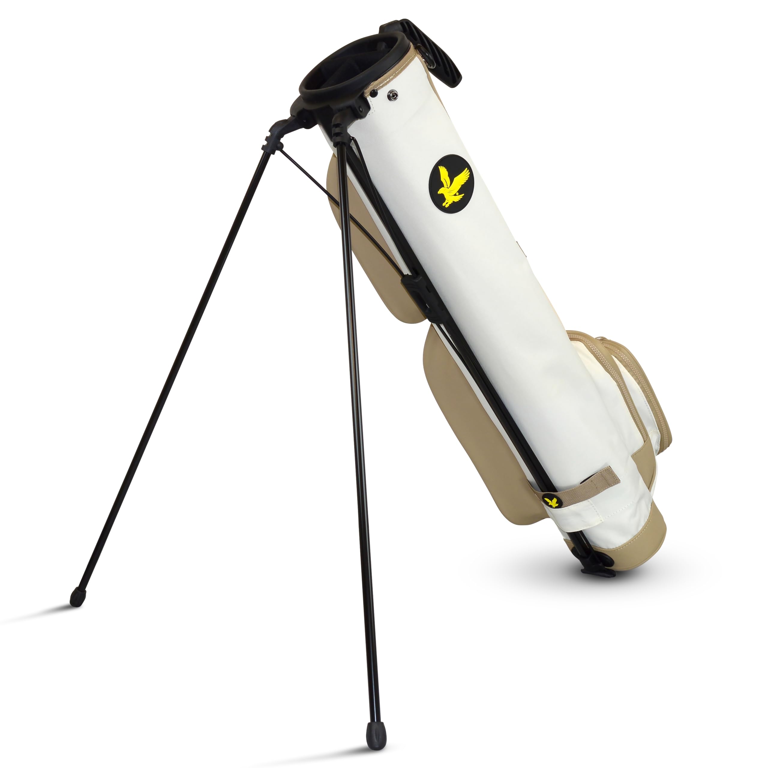 Lyle and Scott Gleneagle Golf Bag - Lightweight Golf Bags for Men with 3 Way Full Length Divider, Insulated Cool Pocket, Durable Handle, Retractable Stand, Padded Strap - Golf Stand Bag