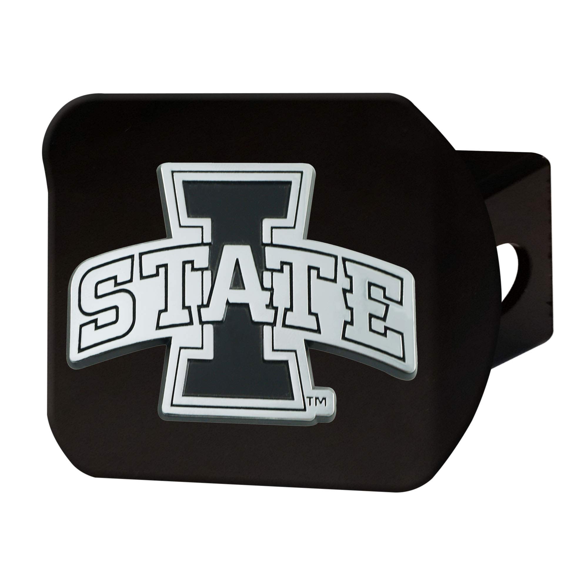 NCAA Iowa State Cyclones Hitch Cover - Blackhitch Cover - Black, Team Colors, One Sized