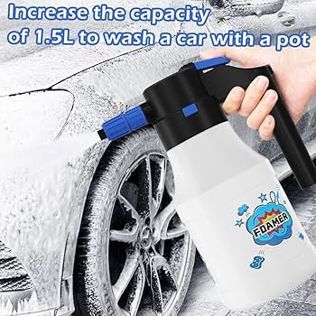 洗車用スプレー4本セット Amazon.co.jp: 1.5L 泡噴霧器スプレー泡クリーナー洗車