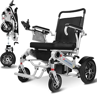 Electric Wheelchairs for Adults,2in1 Detachable Electric Wheelchairs for Senior,3s Foldable Lightweight Power Wheelchair Motorized Wheelchair with 18