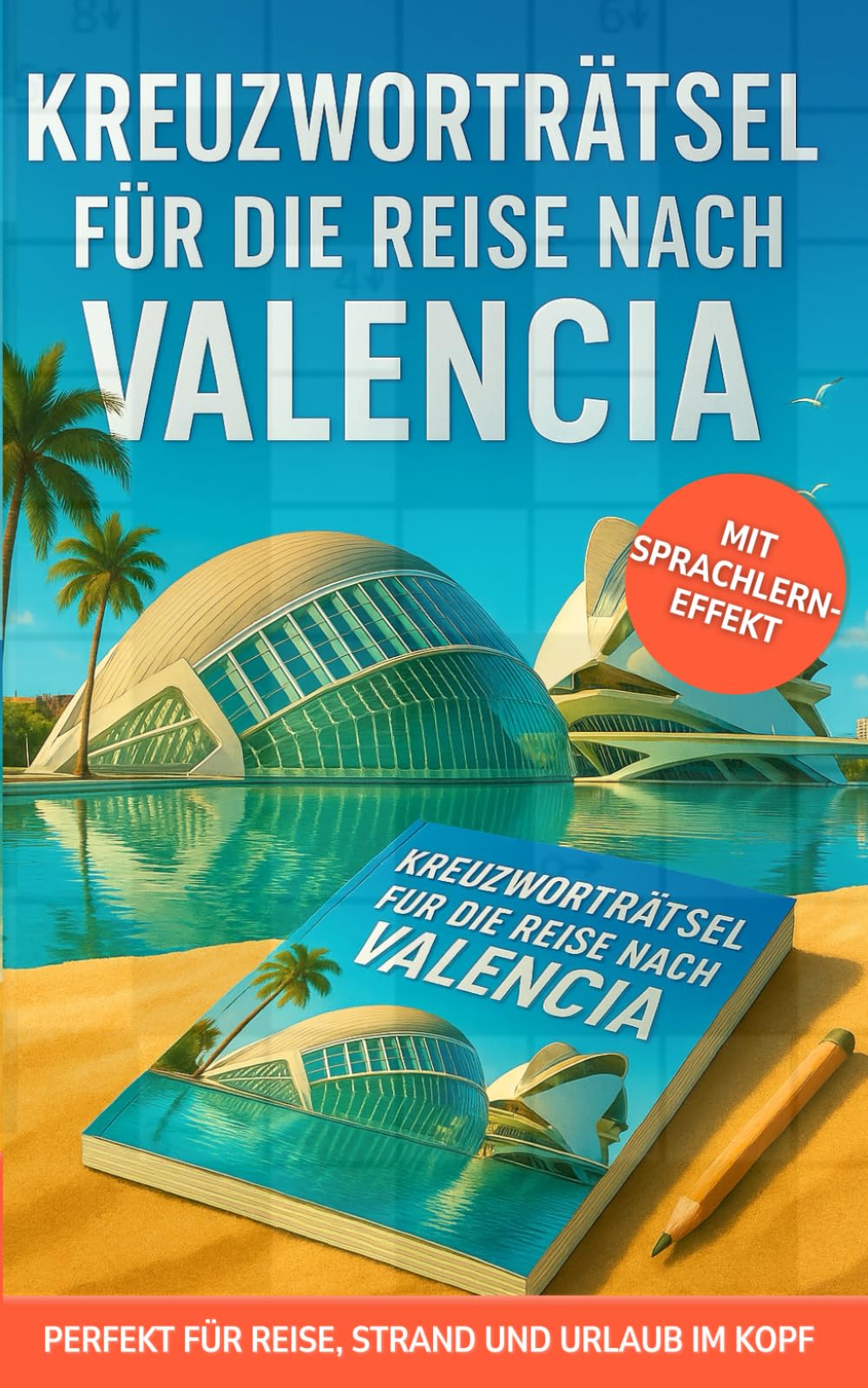 Kreuzworträtsel für die Reise nach Valencia: 50 unterhaltsame Kreuzworträtsel über Valencia & Reisen | Humorvoller Rätselspaß für Urlaub & Flug (Reise Kreuzworträtsel)