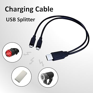 Micro USB splitter cable 2 Micro USB B plugs to 1 USB A connector, Dual Micro USB Y Cable, To charge two devices at the same time, A PRODUCT WITH SOCIAL ADDED VALUE