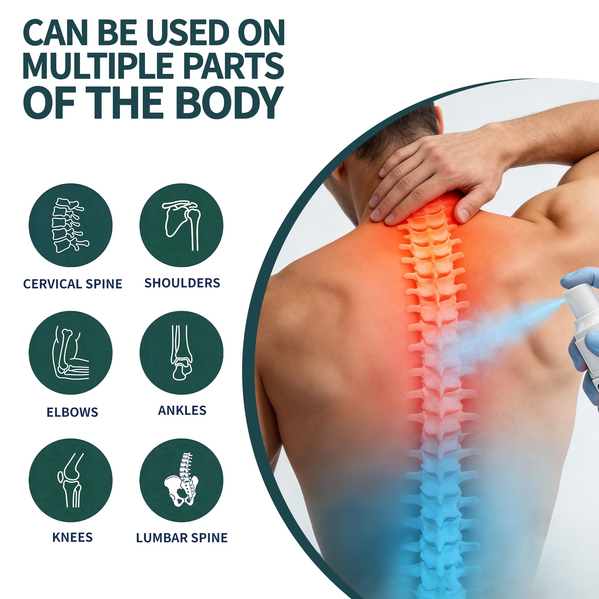 NDC Listed Shoulder Pain Relief Arnica Spray - Maximum Strength Arnica for Rotator Cuff and Upper Back Stiffness - Warming Mist for Stiff Joints and Bruising Touch Free Application 30 mL — Amazon image 5