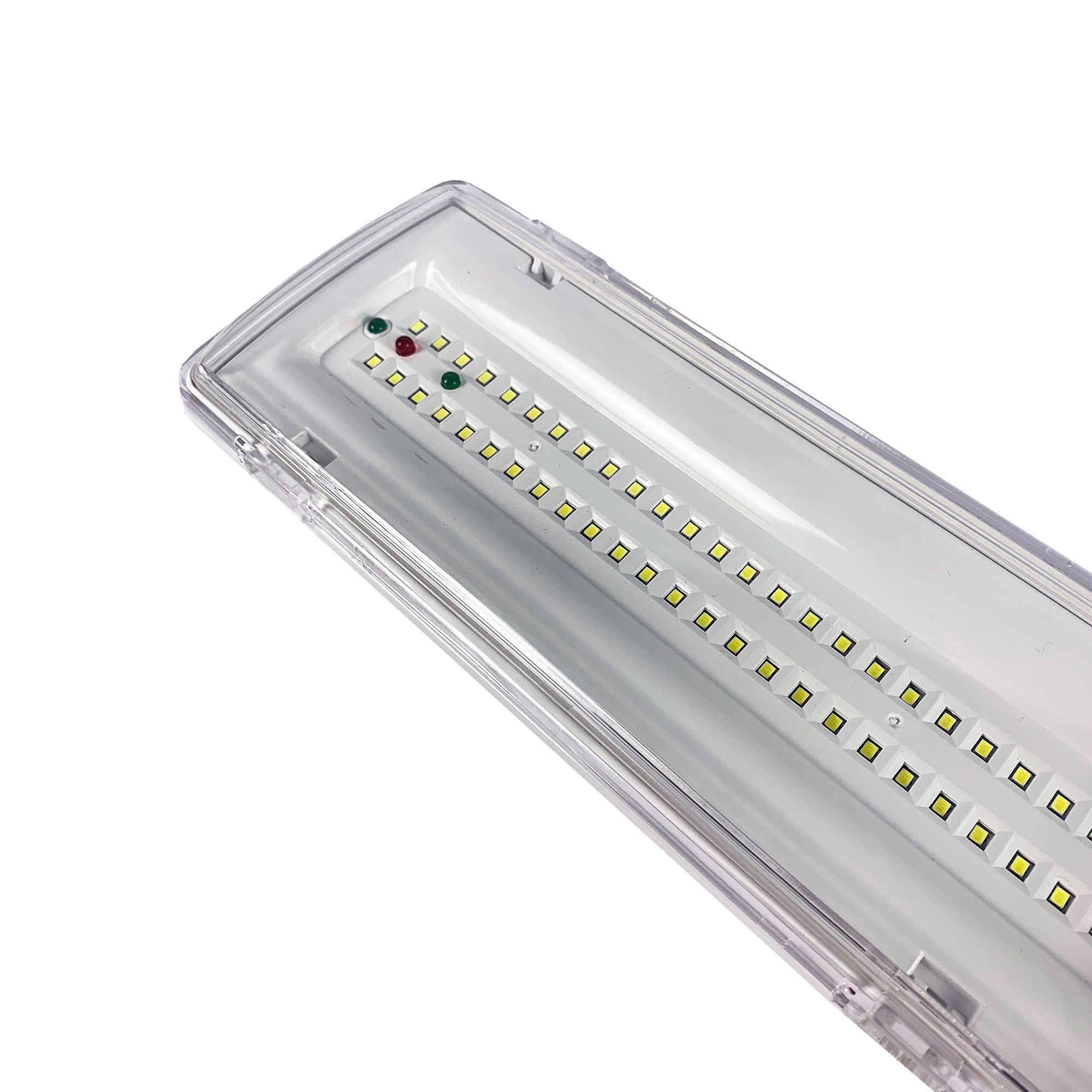 TEMPO DI SALDI Lampe d'urgence avec 50 LED complète avec encastré et batterie lumière blanche 4 W