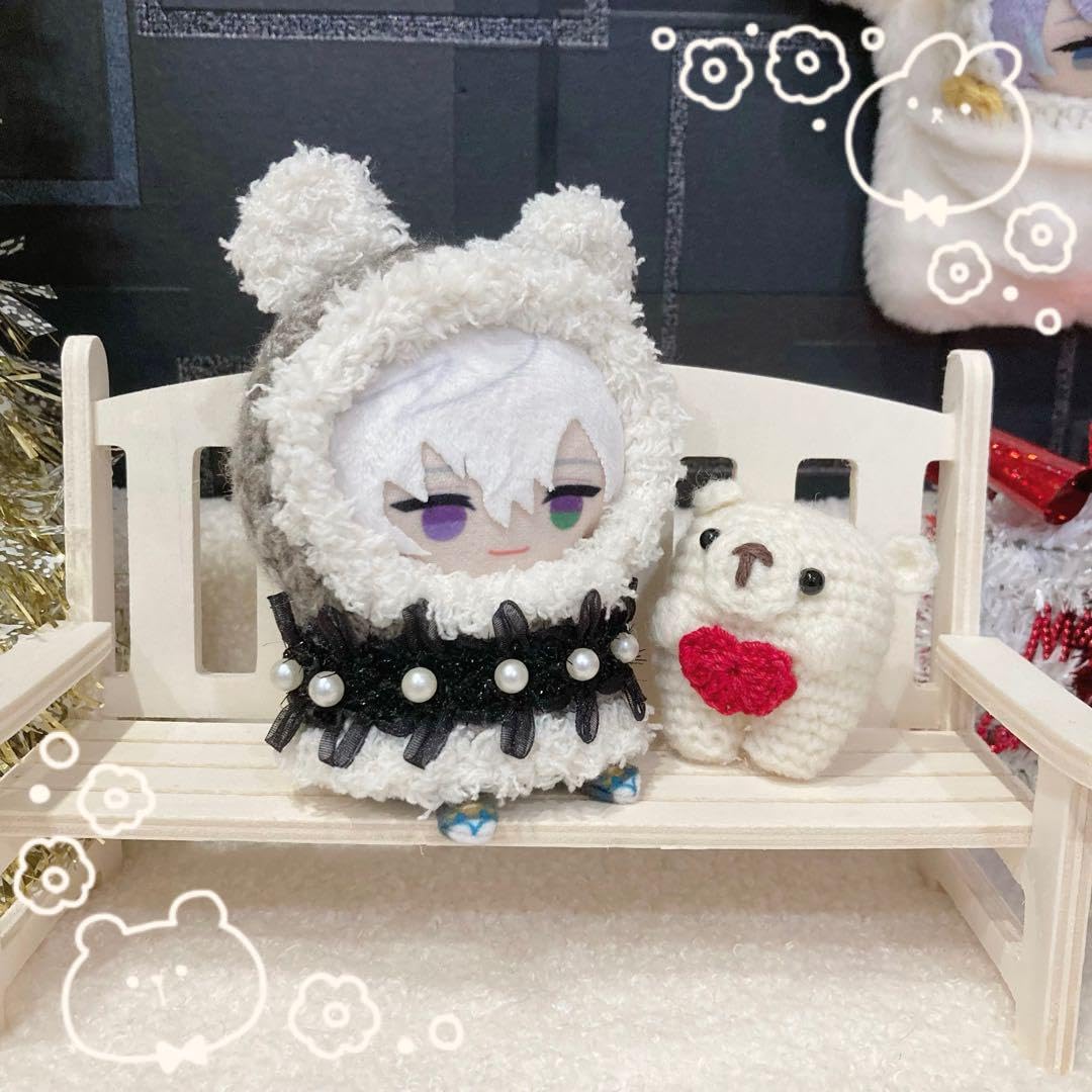 Amazon.co.jp: くまみみ にじぱぺっと ぬい服 ぱぺ服 ミルクティー