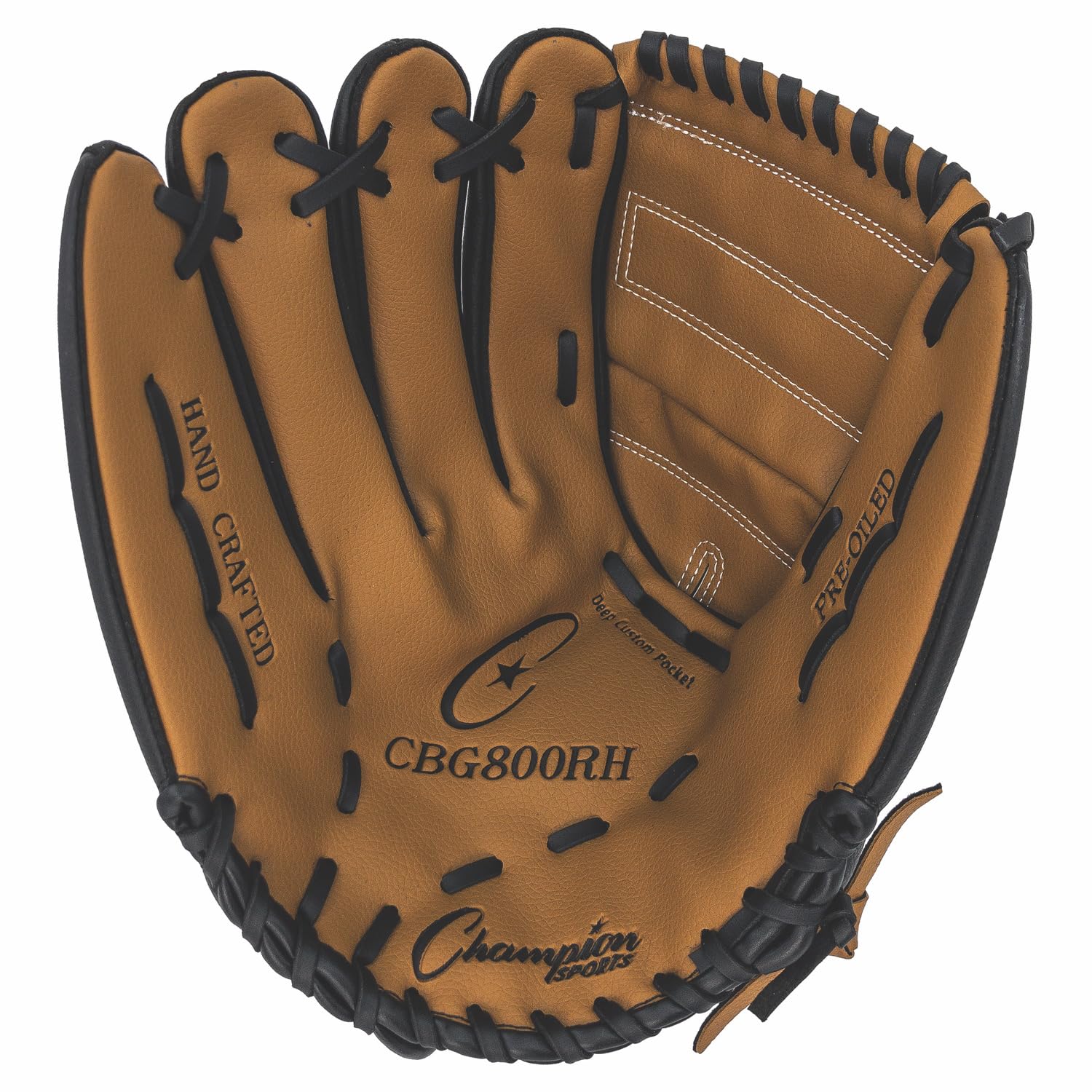 Champion Sports - Guante de Piel para campeón Delantero