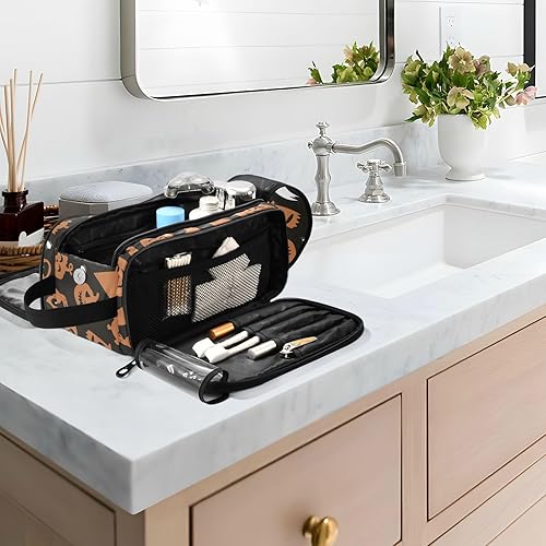 Miniatura 7 de Halloween Design Cosmetic Bags Lightweight Makeup Bag Organizer for Essentials For Women 11 x 7 Inches