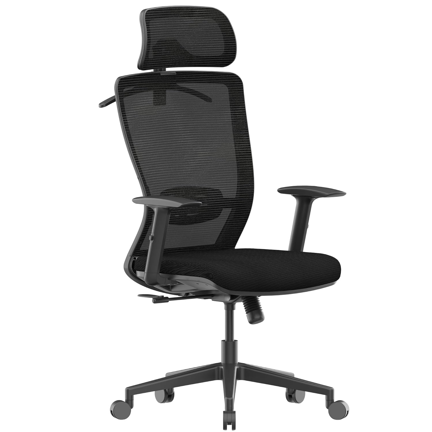 FLEXISPOT Ergonomic Office Chair, High Back Home Office Desk Chairs with Adjustable Lumbar Support, Armrests,90-130° Tilt ...