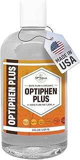 OPTIPHEN Plus Natural Preservative (8 oz) Paraben-Free; Formaldehyde-Free; Water & Oil Soluble | Suitable for Soap Making, Lotions, Conditioners, Creams & More | Keeps Products Fresh/Safe | 8 Ounces