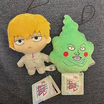 Amazon.co.jp: モブサイコ100 ぬいぐるみ 霊幻新隆 マスコット