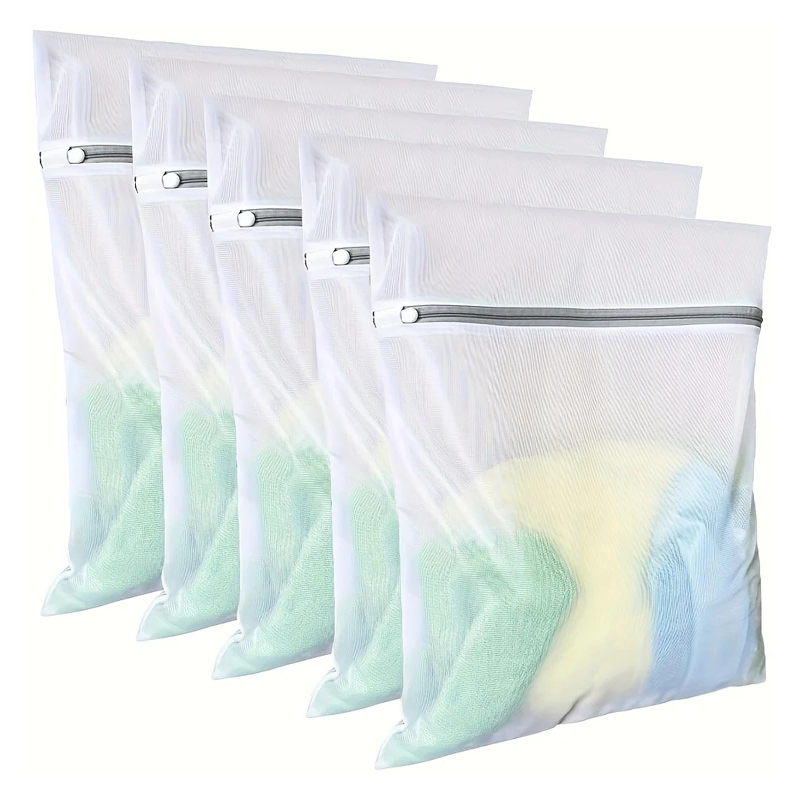 Zyayng One Color 10 Pcs Suitable For Delicate Clothing, Breathable Anti-Snagging Laundry Bags For Underwear, Sweaters, And Silk For Clothes