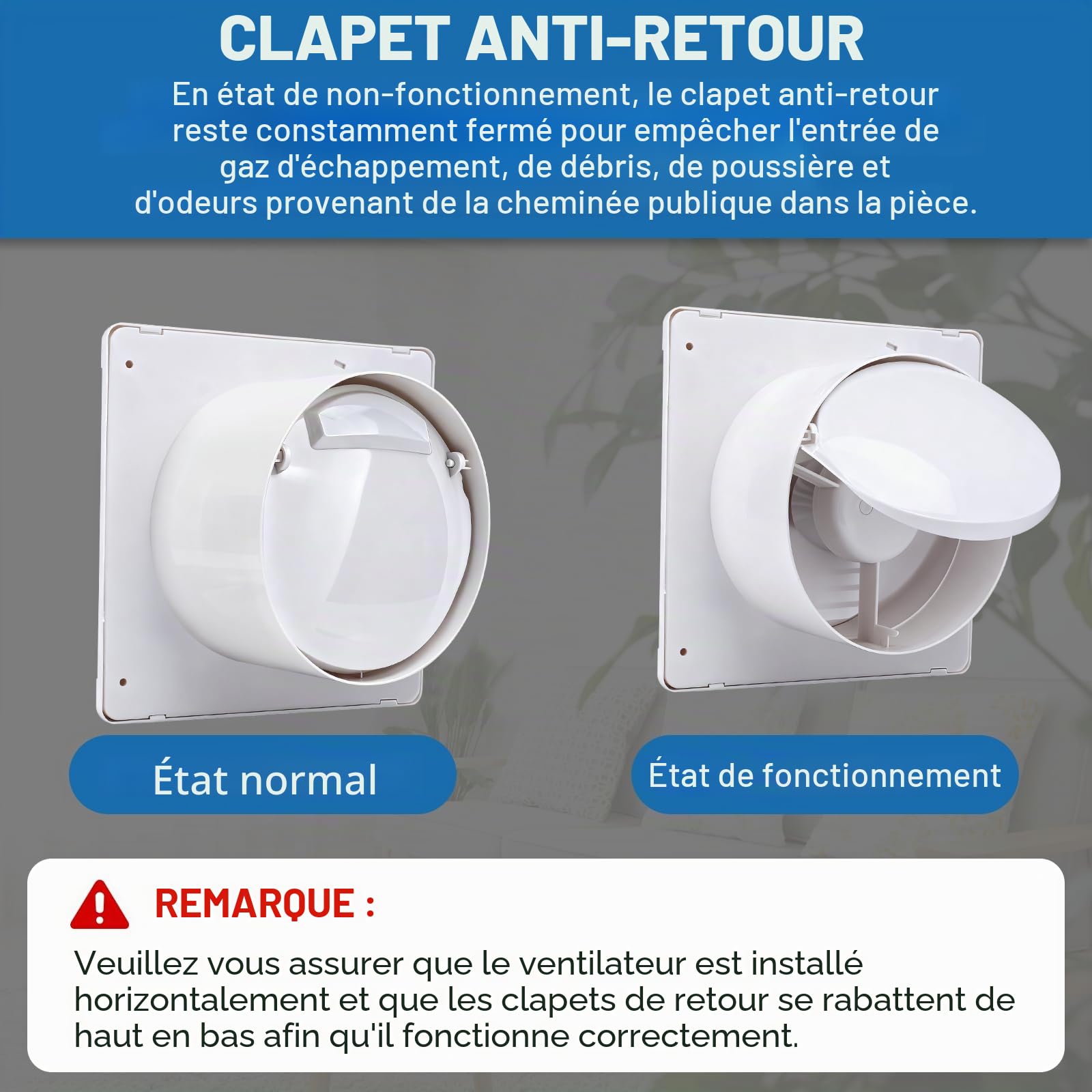 Ventilateur Solaire avec Batterie 6000mAh, Panneau Solaire 22W, Câble de 4m | Ventilation et Minuterie, Vitesses Réglables, Ø200mm, 500 m³/h, 36dB, étanches IP65 Ventilateur Camping pour Serre, Extérieur