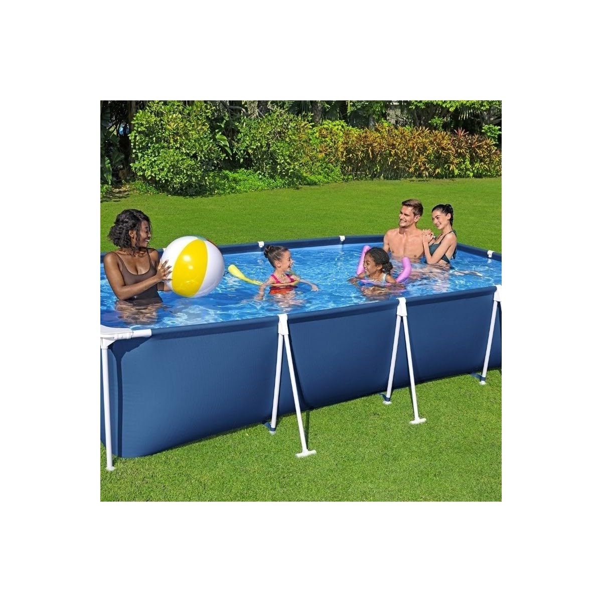 Bestway Piscine Splash Frame Pool Bleu 400 x 211 x 81 cm 56424