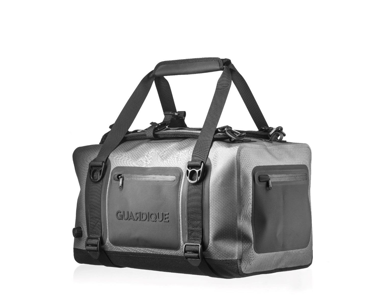 Wodoszczelna torba podróżna, materiał TPU, IP67, torba na siłownię, do uprawiania sportu, treningu, na urlop, do piłki nożnej, 49 x 29 x 29 cm, szara
