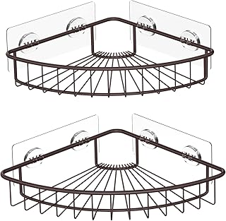 SMARTAKE 2~Pack Corner Shower Caddy  SUS304 Stainless Steel  Wall Mounted Bathro - Compare price