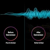 Vista 8 de MillSO Adaptador USB a conector de audio de 0.138 in, azul zafiro TRRS USB a conector de audio AUX, tarjeta de sonido estéreo externa