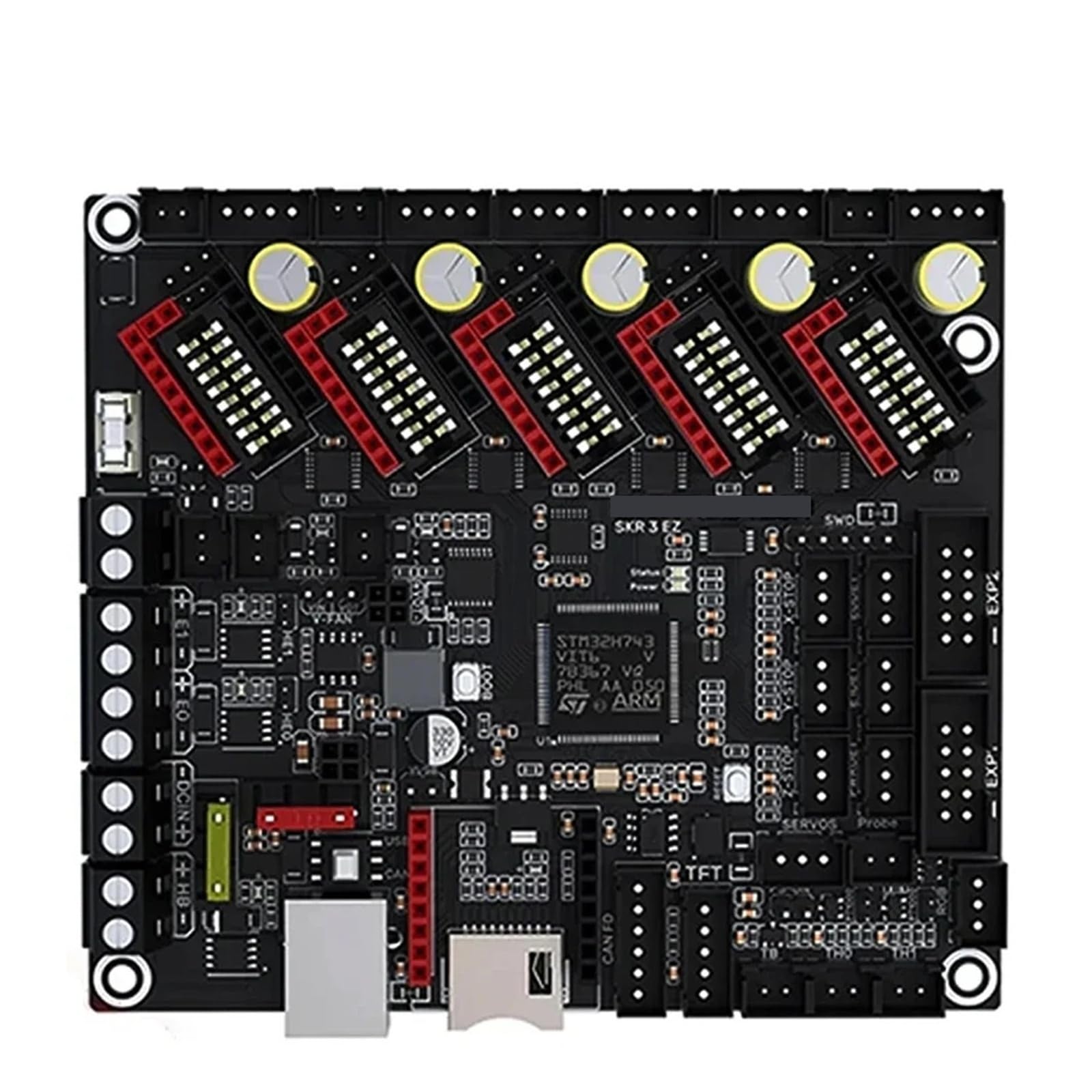 Scheda madre SKR 3 EZ 32 bit compatibile for Ender 3/5 | Controller a 32 bit, supporto driver EZ, compatibile con Raspberry Pi, design pronto for l'espansione(With SFS)
