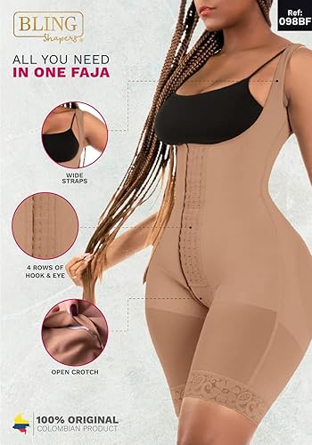 Miniatura 4 de BLING SHAPERS 098BF Fajas Colombianas Guitarra En Forma De Mujer Fajas Anchas Fajas Fajas