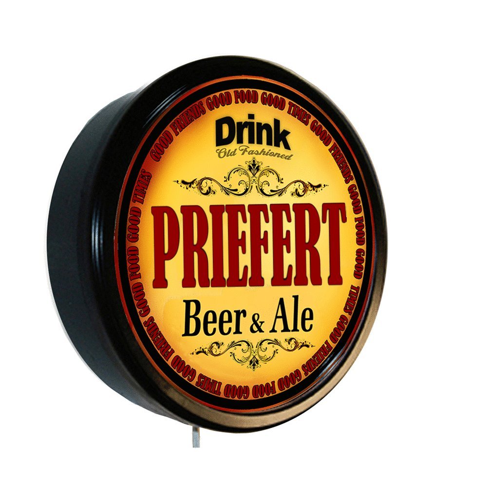 Goldenoldiesclocks PRIEFERT Beer and Ale Cerveza Lighted Wall Sign