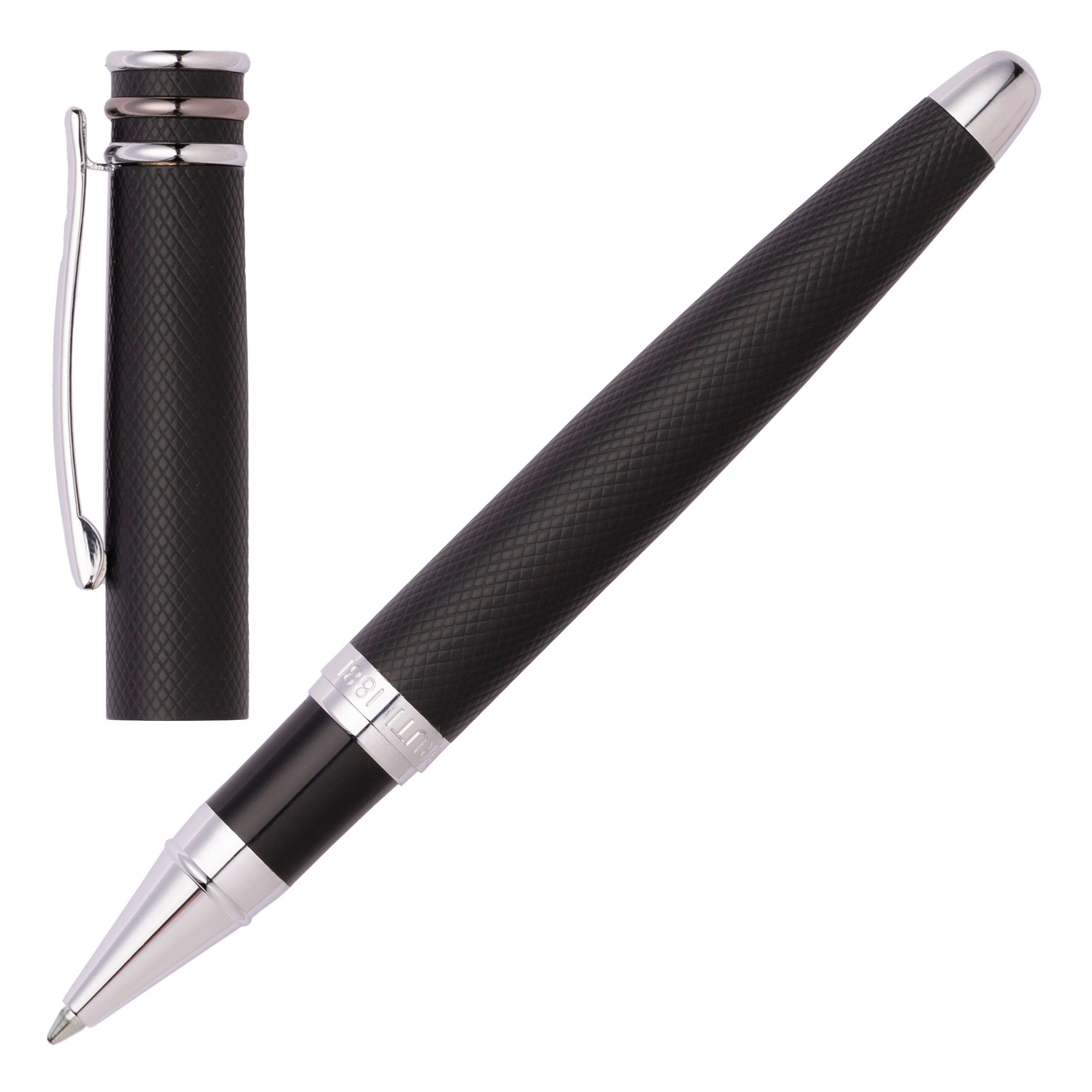 Cerruti 1881 Austin Tintenroller aus Messing in der Farbe Diamond-Black, Länge: 14cm, NSW2985A