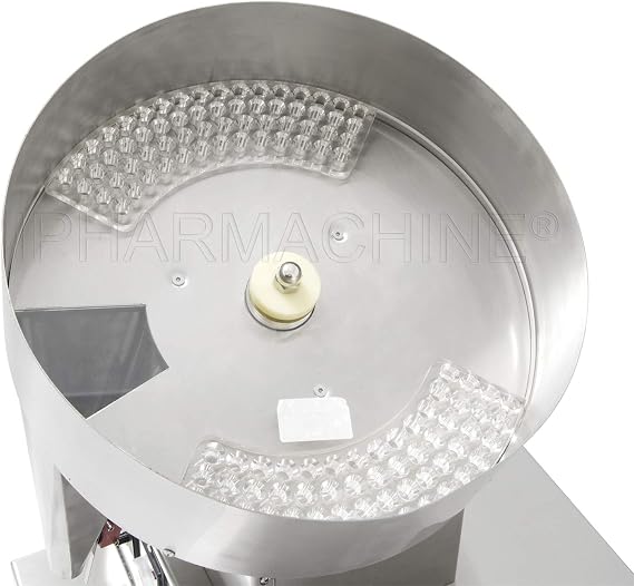US Warehouse,HD-100 Capsule Counting Machine, Automatic Pill/Capsule Counter with a Customized Plate(110V)