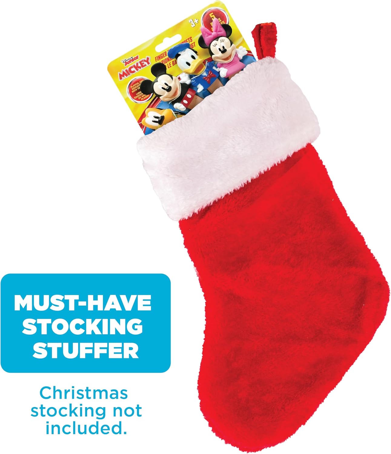 Disney Mickey Mouse & Friends Finger Puppets - Party Favors, Educational, Bath Toys