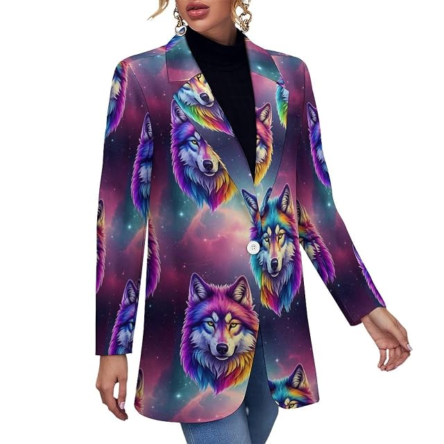 Lightweight Work Blazers for Women Casual Long Sleeve Open Front Jacket Business Suit Blazer