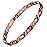 Feraco Copper Bracelet for Women 99.99% Solid Copper Magnetic Bracelets, Unique X Shape Links, Magnetic Field Therapy Jewelry Gifts (X Shape)